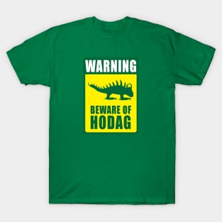 Warning Beware of Hodag Packers Colors T-Shirt